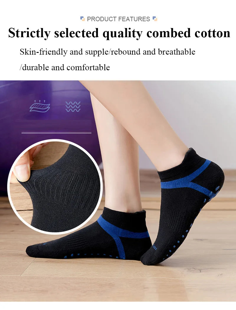 Sporto Kojinės Jogai Pilatesui - Anti-Slip Kompresijos