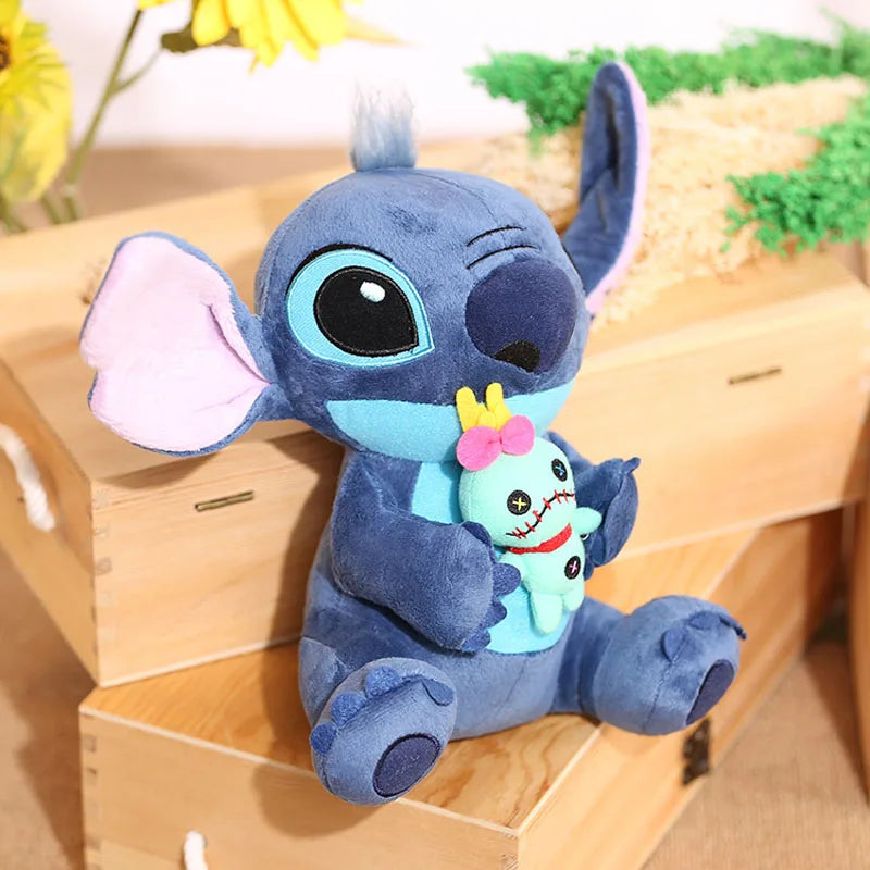 Kawaii Stitch Pliušinė Lėlė 10cm - Mielas Minkštas Žaislas Vaikams Gimtadieniui