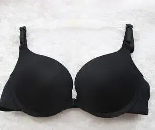 Moteriškas Push-Up Liemenėlė su Priekiniu Užsegimu A B C - Reguliuojamos Petnešos