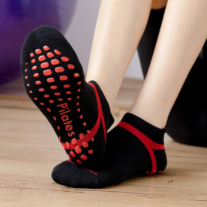 Sporto Kojinės Jogai Pilatesui - Anti-Slip Kompresijos