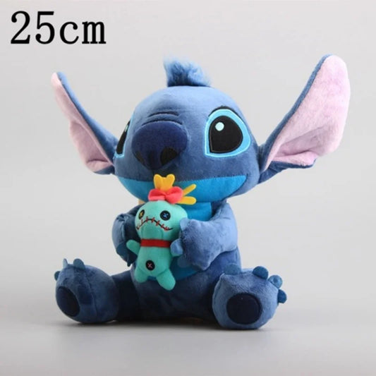 Kawaii Stitch Pliušinė Lėlė 10cm - Mielas Minkštas Žaislas Vaikams Gimtadieniui