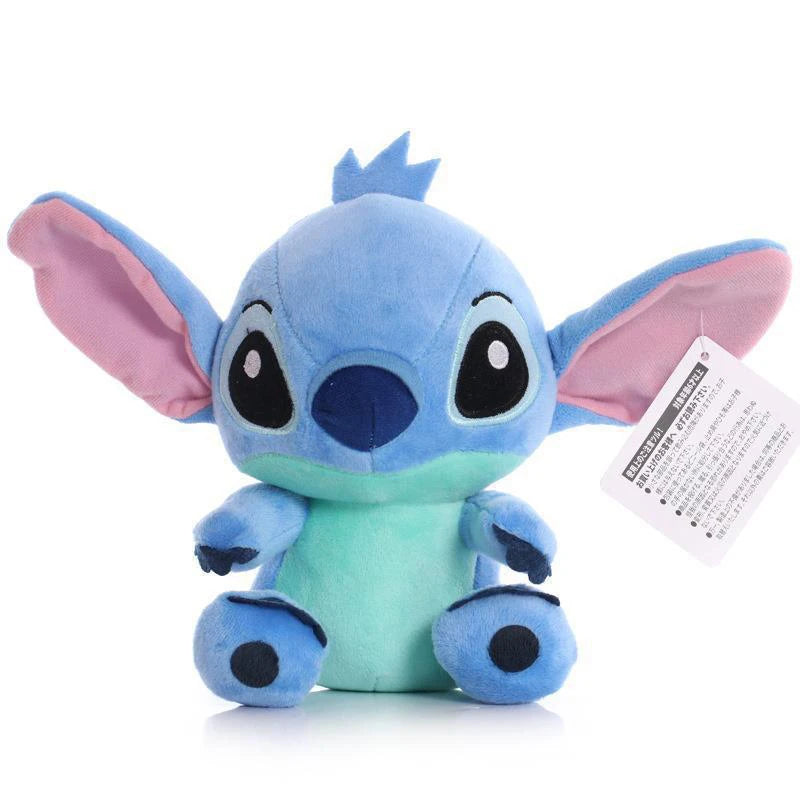 Disney Stitch Pliušinė Lėlė Mėlyna/Rožinė - Mielas Žaislas Vaikams Kalėdų Dovanai