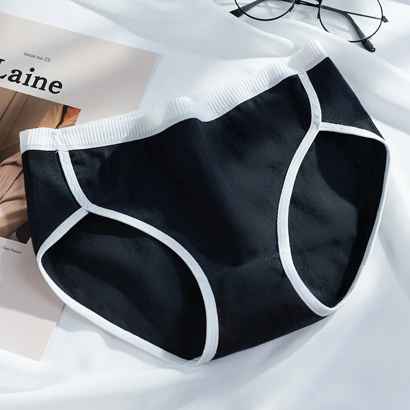 Moteriškos Medvilninės Kelnaitės - Sklandžios Kvėpuojančios Apatinės L-XL
