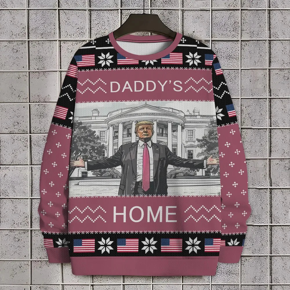 2025 Naujas 3D Spausdintas Kalėdinis Megztinis | Ugly Sweater Unisex su Animaciniu Raštu