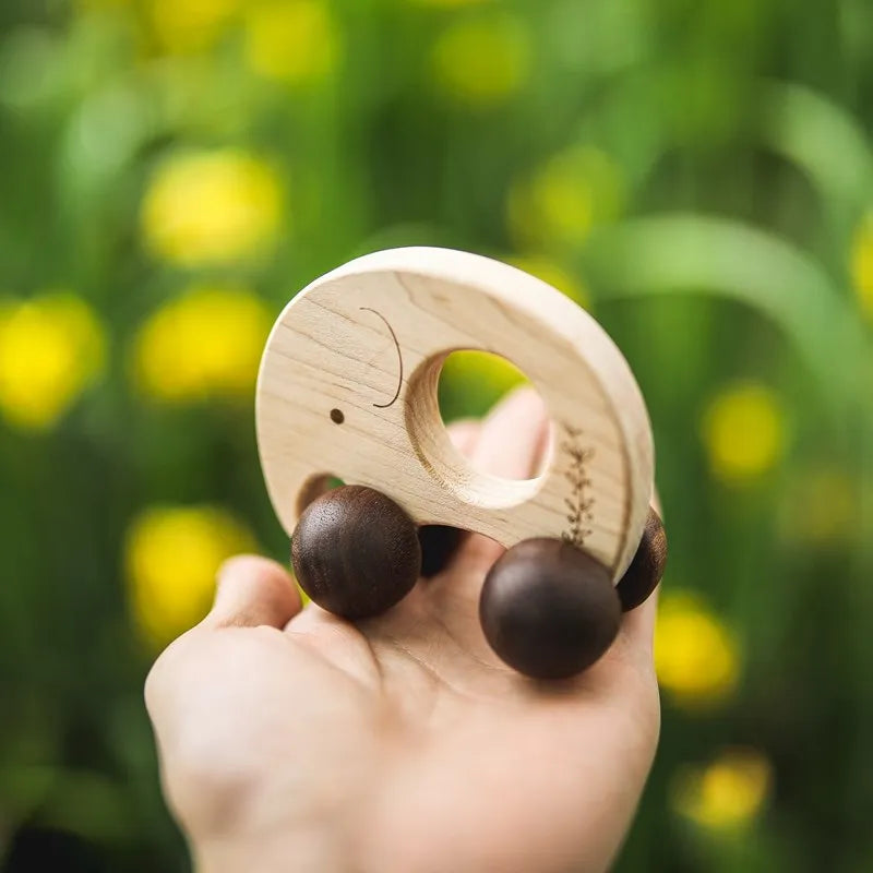 Medinis Automobilių Žaislas iš Klevo | Montessori Kramtukas Kūdikiams - DIY Rankdarbiai