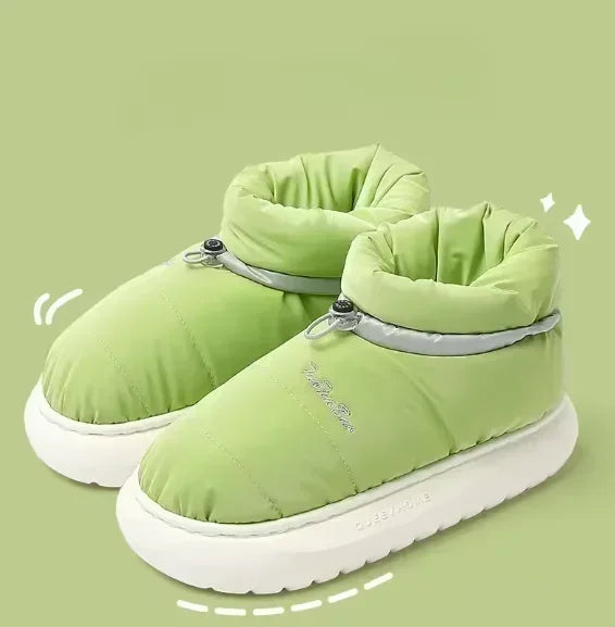 Moteriški Žieminiai Batai - Šilti Sniego Batai su Pūkiniu Pamušalu