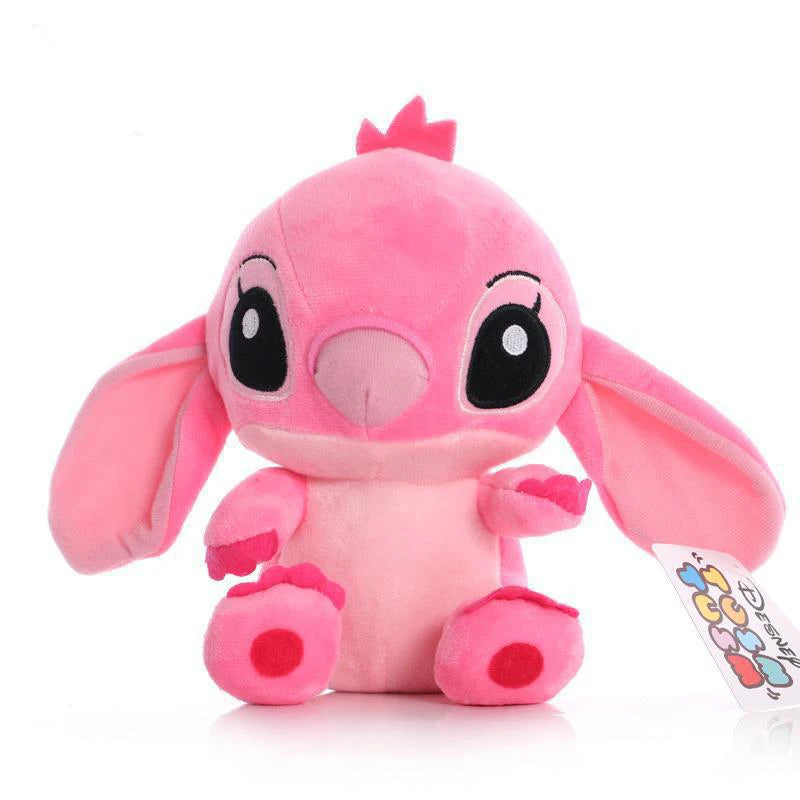 Disney Stitch Pliušinė Lėlė Mėlyna/Rožinė - Mielas Žaislas Vaikams Kalėdų Dovanai