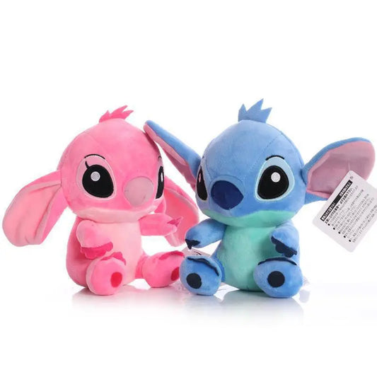 Disney Stitch Pliušinė Lėlė Mėlyna/Rožinė - Mielas Žaislas Vaikams Kalėdų Dovanai