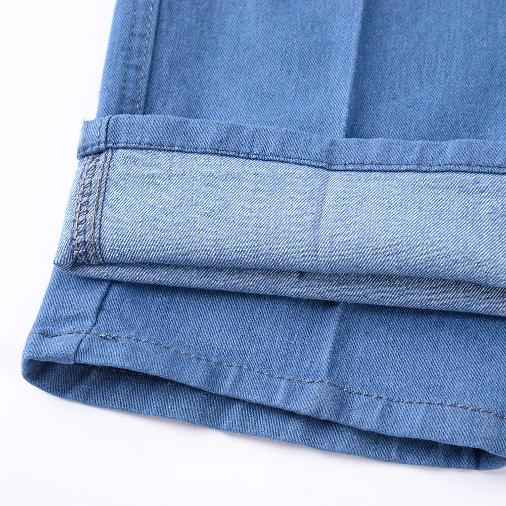 Moteriški Tiesūs Džinsai - Aukštu Liemeniu Mom Jeans Vintage Stilius