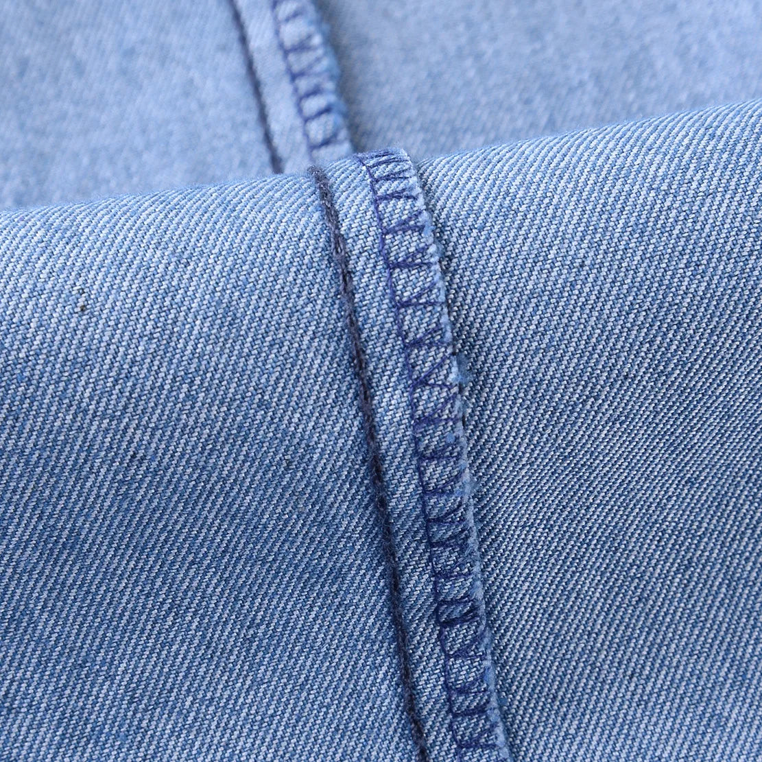 Moteriški Tiesūs Džinsai - Aukštu Liemeniu Mom Jeans Vintage Stilius
