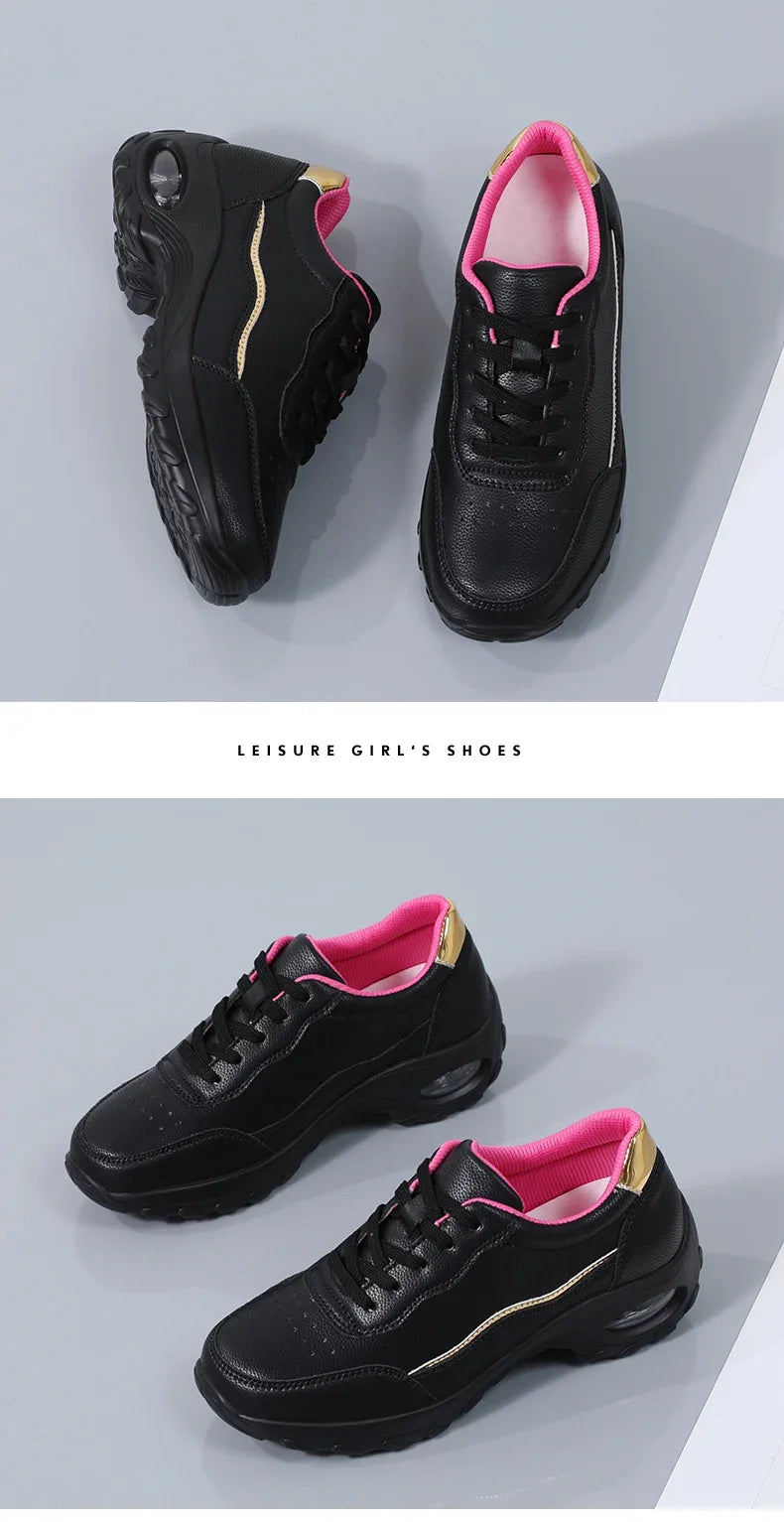 Moteriški Dizainerių Sportiniai Batai - Prabangūs Bateliai su Platforma