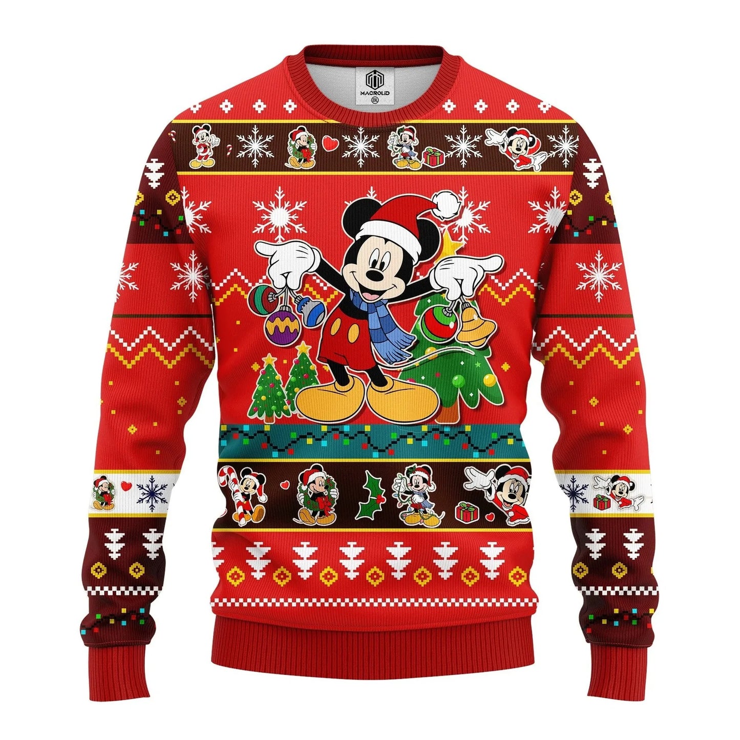 2025 Naujas 3D Spausdintas Kalėdinis Megztinis | Ugly Sweater Unisex su Animaciniu Raštu