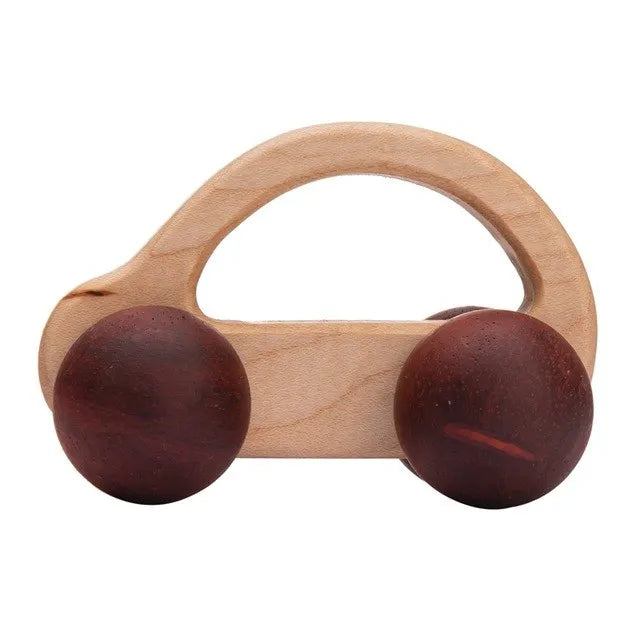 Medinis Automobilių Žaislas iš Klevo | Montessori Kramtukas Kūdikiams - DIY Rankdarbiai