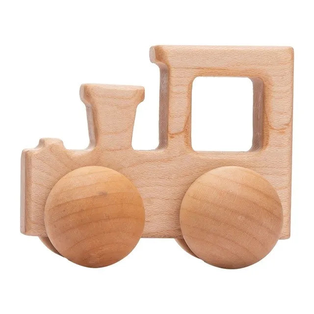 Medinis Automobilių Žaislas iš Klevo | Montessori Kramtukas Kūdikiams - DIY Rankdarbiai