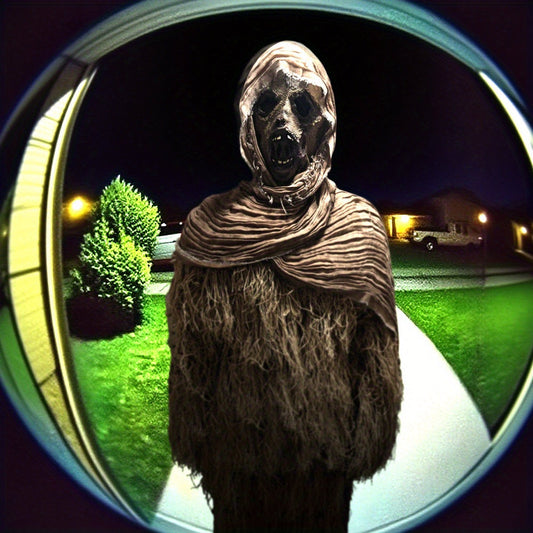 Baisus Kiaušpelkės Halloween Kostiumas su Kauke - Pilnas Komplektas
