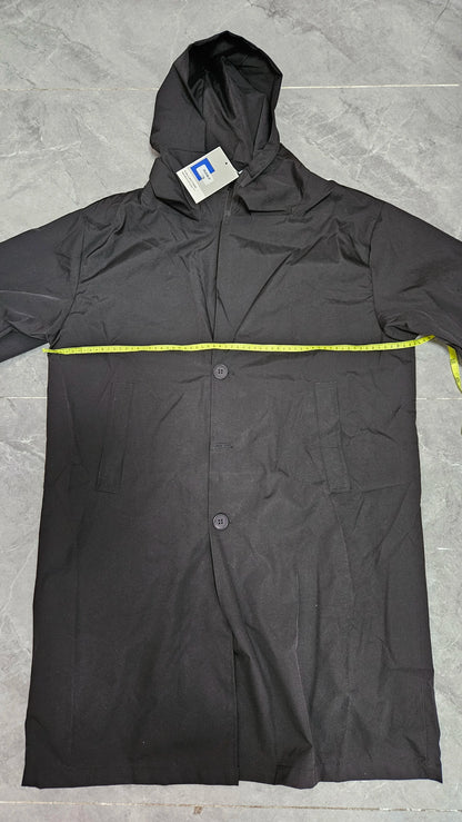 Vyriška Striukė su Gobtuvu - Korėjietiško Stiliaus Vidutinio Ilgio Pavasario Rudens