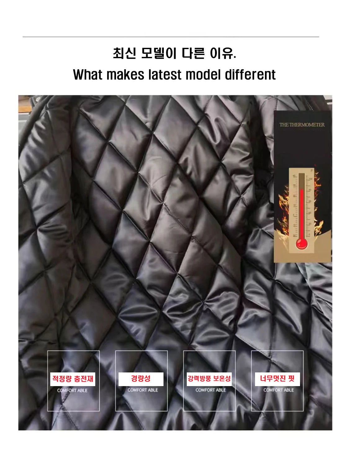 Vyriška Striukė su Gobtuvu - Korėjietiško Stiliaus Vidutinio Ilgio Pavasario Rudens