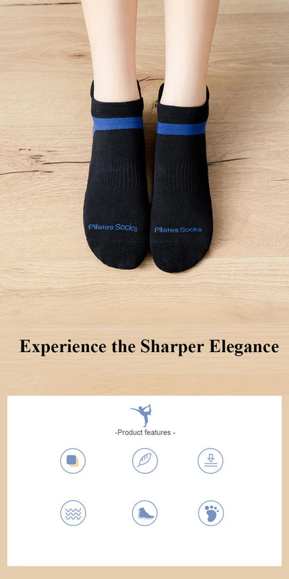 Sporto Kojinės Jogai Pilatesui - Anti-Slip Kompresijos