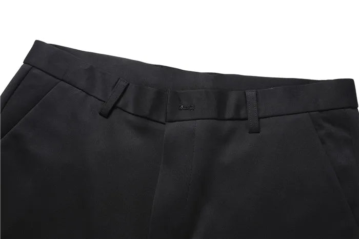 Vyriškos Verslo Kelnės - Elastinės Tiesios Biuro Kelnės