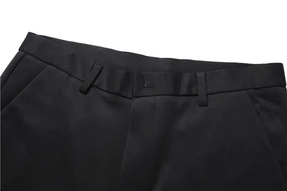 Vyriškos Verslo Kelnės - Elastinės Tiesios Biuro Kelnės