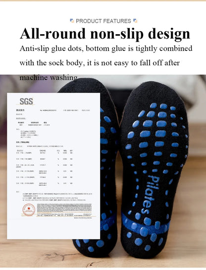 Sporto Kojinės Jogai Pilatesui - Anti-Slip Kompresijos