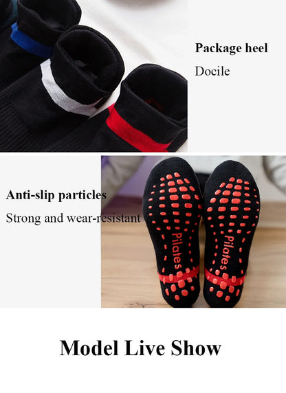 Sporto Kojinės Jogai Pilatesui - Anti-Slip Kompresijos