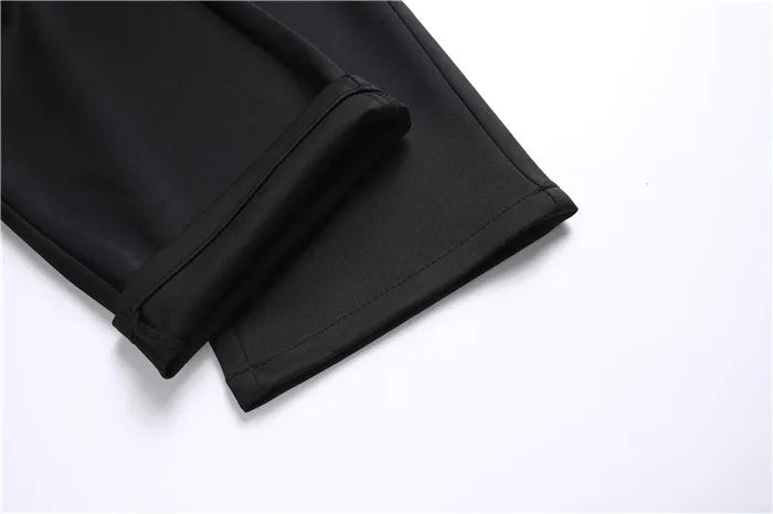 Vyriškos Verslo Kelnės - Elastinės Tiesios Biuro Kelnės