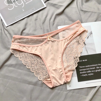 Moterų Seksualus Nėrinių Liemenėlė - Push-Up Bralette Kvėpuojantis Komplektas