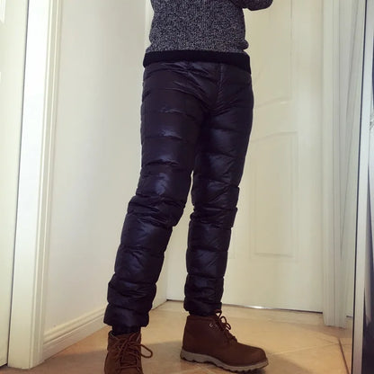 Žieminės Kelnės Vyrams -40°C - Ančių Pūkai - Vandeniui Atsparūs -