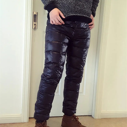 Žieminės Kelnės Vyrams -40°C - Ančių Pūkai - Vandeniui Atsparūs -