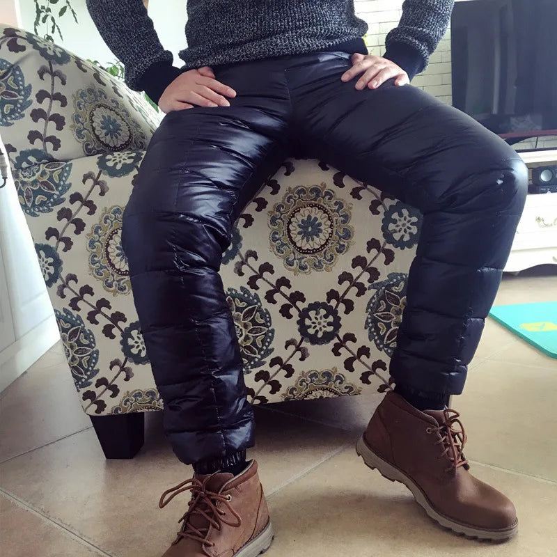 Žieminės Kelnės Vyrams -40°C - Ančių Pūkai - Vandeniui Atsparūs -