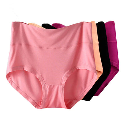 Moterų Kelnaitės - Medvilninės Aukštu Liemeniu iki 140cm Juosmens