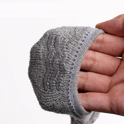 Vyriškos Kojinės 5 Poros - Trumpos Nematomas Anti-Slip - Medvilnė Sport