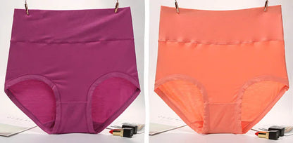 Moterų Kelnaitės - Medvilninės Aukštu Liemeniu iki 140cm Juosmens