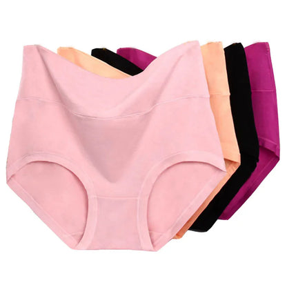 Moterų Kelnaitės - Medvilninės Aukštu Liemeniu iki 140cm Juosmens