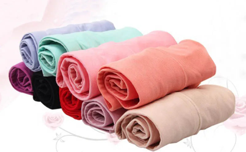 Moterų Kelnaitės - Medvilninės Aukštu Liemeniu iki 140cm Juosmens