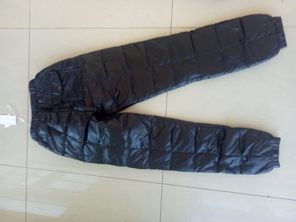 Žieminės Kelnės Vyrams -40°C - Ančių Pūkai - Vandeniui Atsparūs -