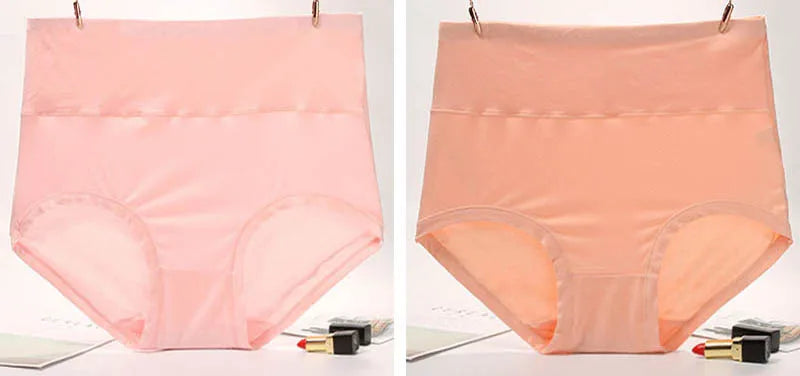 Moterų Kelnaitės - Medvilninės Aukštu Liemeniu iki 140cm Juosmens