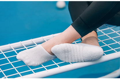 Vyriškos Kojinės 5 Poros - Trumpos Nematomas Anti-Slip - Medvilnė Sport