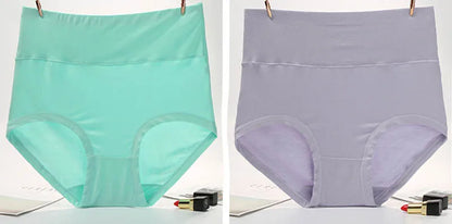 Moterų Kelnaitės - Medvilninės Aukštu Liemeniu iki 140cm Juosmens