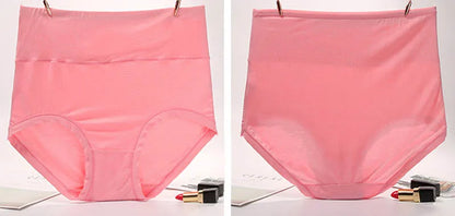 Moterų Kelnaitės - Medvilninės Aukštu Liemeniu iki 140cm Juosmens