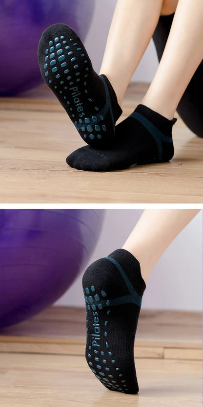 Sporto Kojinės Jogai Pilatesui - Anti-Slip Kompresijos