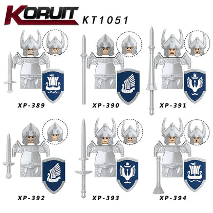 MOC Elfų Karžygiai Thranduil su Megaloceros - LOTR Viduramžių Konstruktorius