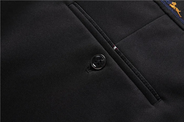 Vyriškos Verslo Kelnės - Elastinės Tiesios Biuro Kelnės