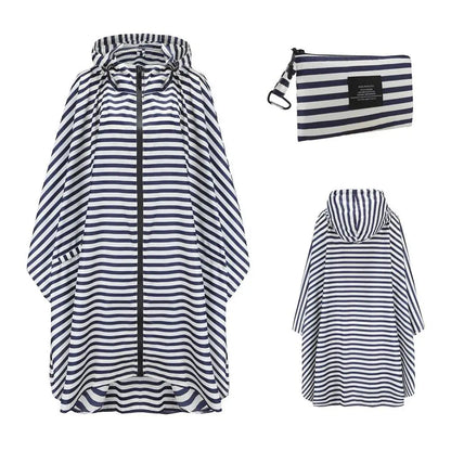 Moteriškas Lietpaltis Poncho XXL - Lengvas Kvėpuojantis Nepermirkstantis Apsiaustas