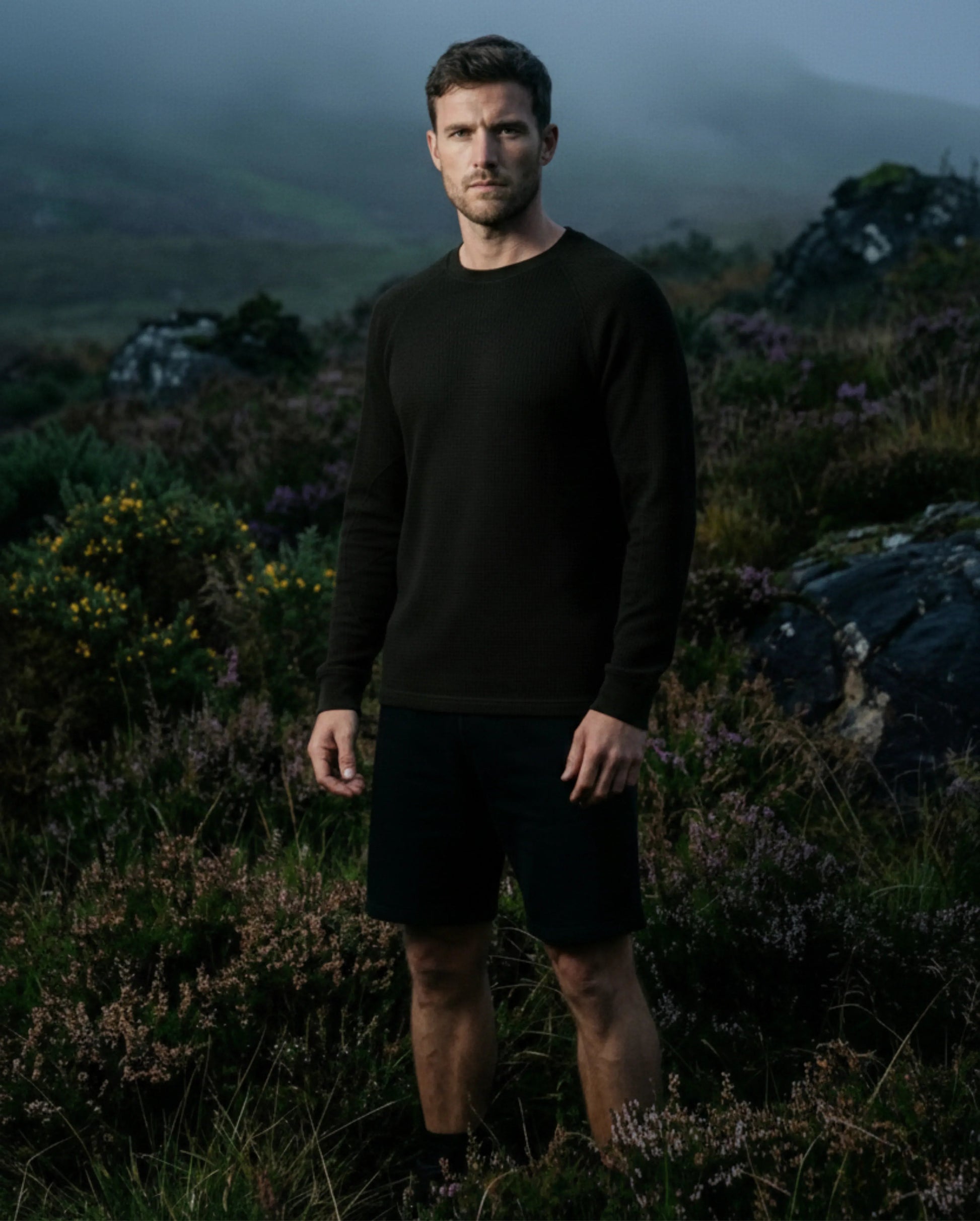 Men's Merino Wool Longsleeve | Breathable Training Base Layer-1