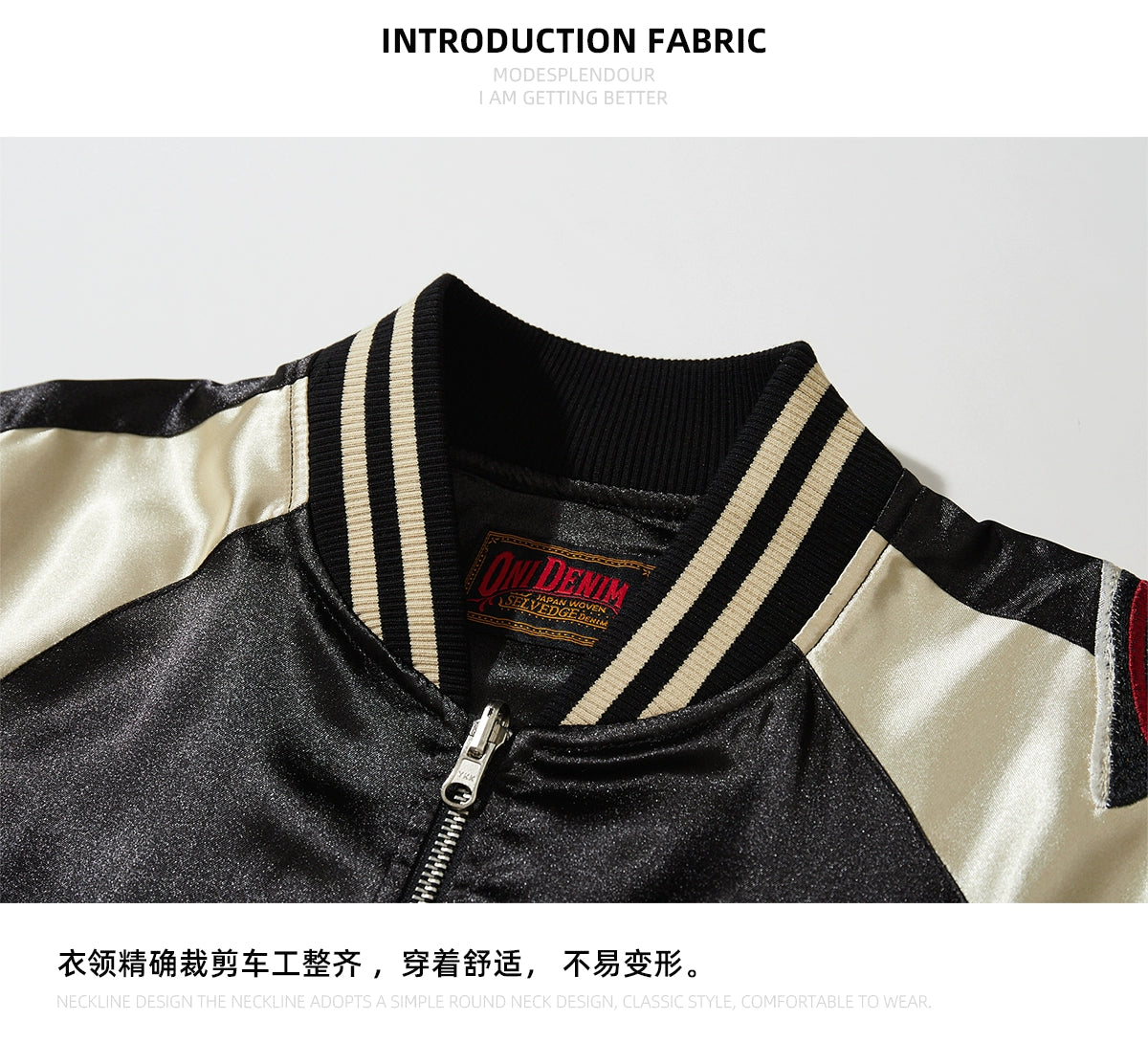 Vyriška Vintage Sukajan Striukė - Japoniška Siuvinėta Bomber Striukė Oversize Hip Hop Stiliaus