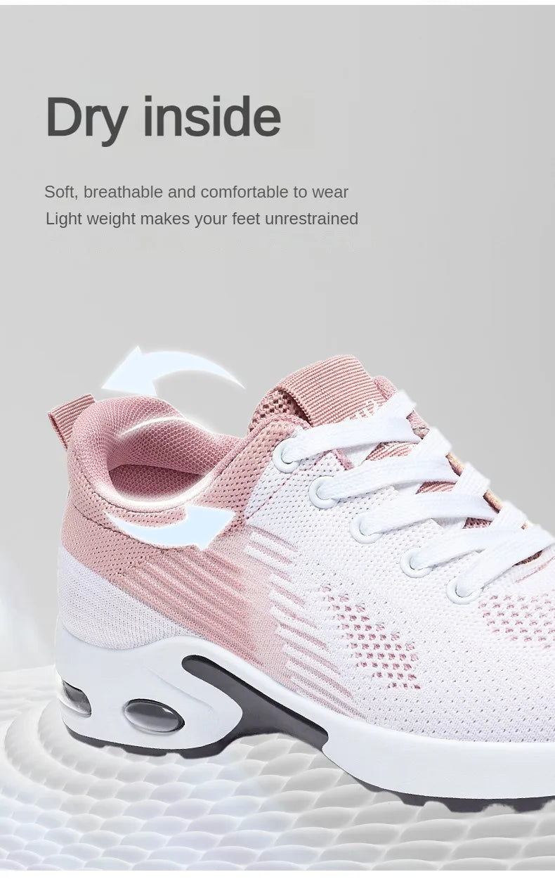 Moteriški Vasariniai Sportiniai Batai - Kvėpuojantys Lengvi Bateliai