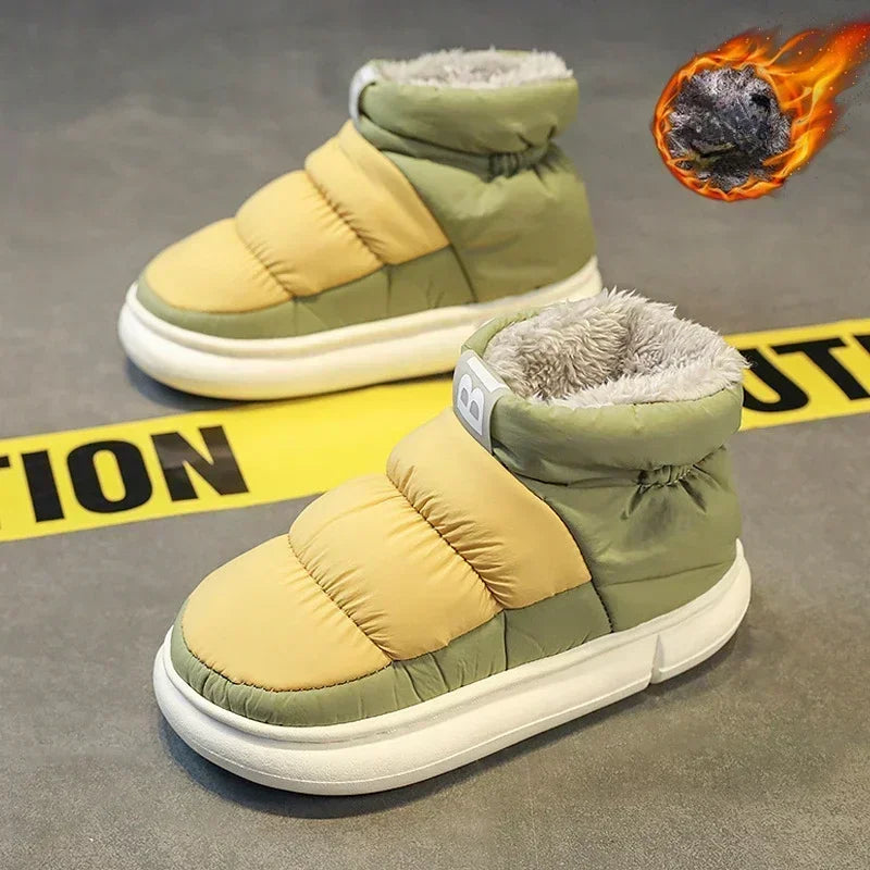 Žieminiai Sniego Batai Vyrams ir Moterims 2024 - Vandeniui Atsparus Šilti Batai