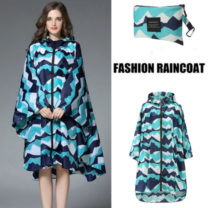 Moteriškas Lietpaltis Poncho XXL - Lengvas Kvėpuojantis Nepermirkstantis Apsiaustas